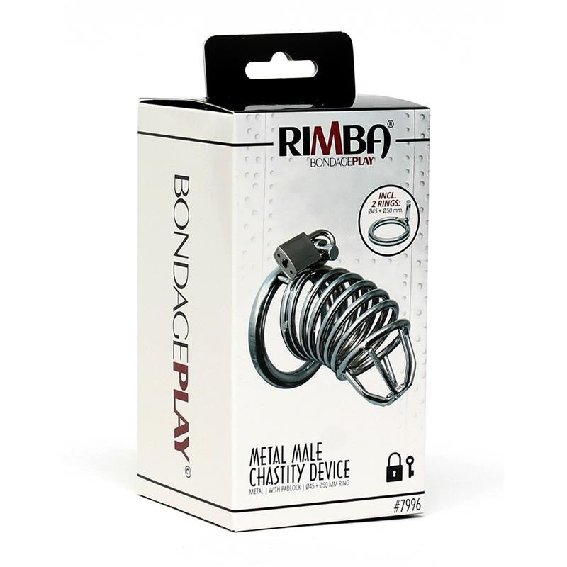 Gabbia Castità Acciaio 45 mm