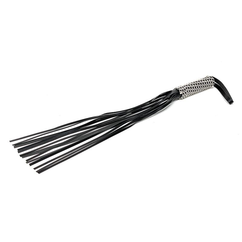 Frustino Bdsm Pelle Acciaio 68 cm