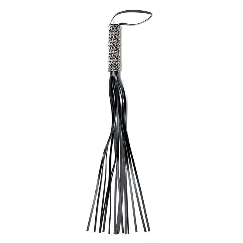 Frustino Bdsm Pelle Acciaio 68 cm