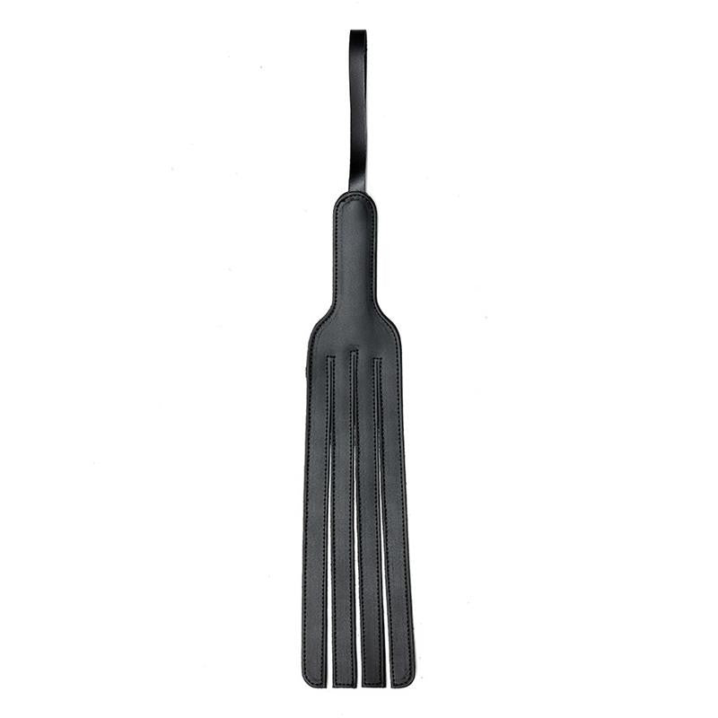 Paddle Bdsm con Frange Pelle 40 cm