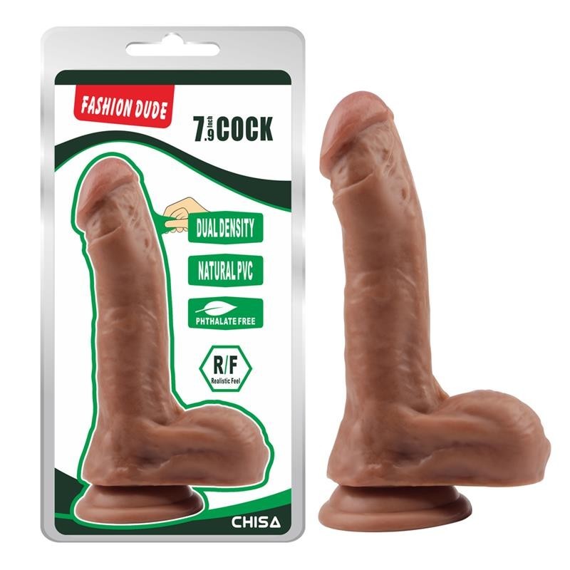 Dildo Mulatto Realistico 20 cm Dude