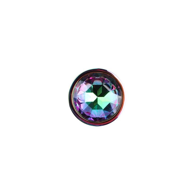 Gioiello Anale Acciao Multicolor 7 cm