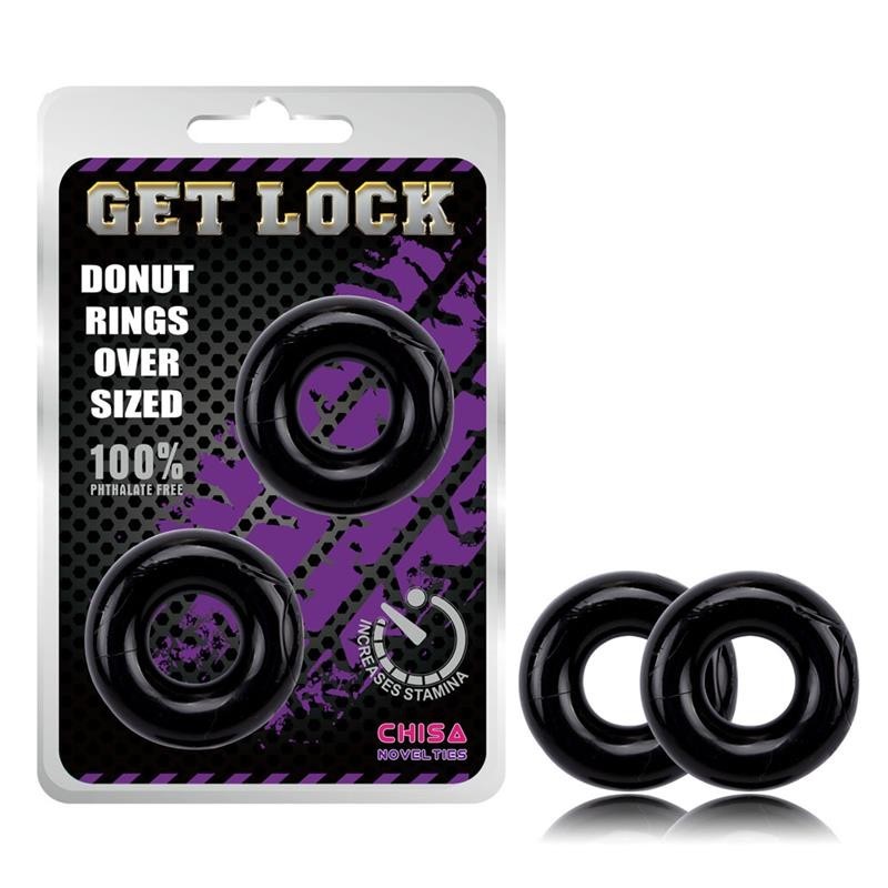 2 Anelli Fallici Donut Ring