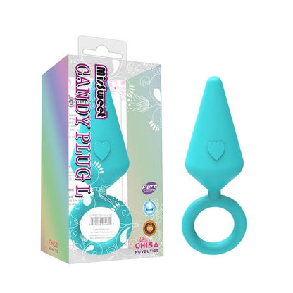 Plug Anale 13 cm Candy Blu L