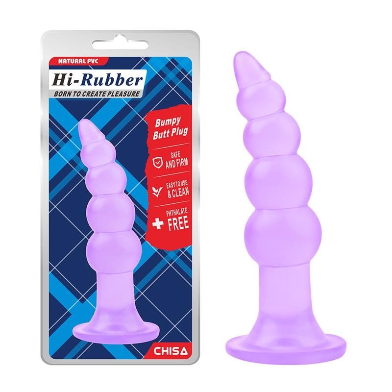 Plug Anale Bumby Viola 14 cm