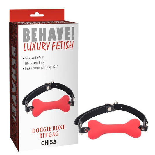 Ball Gag Osso Rosso