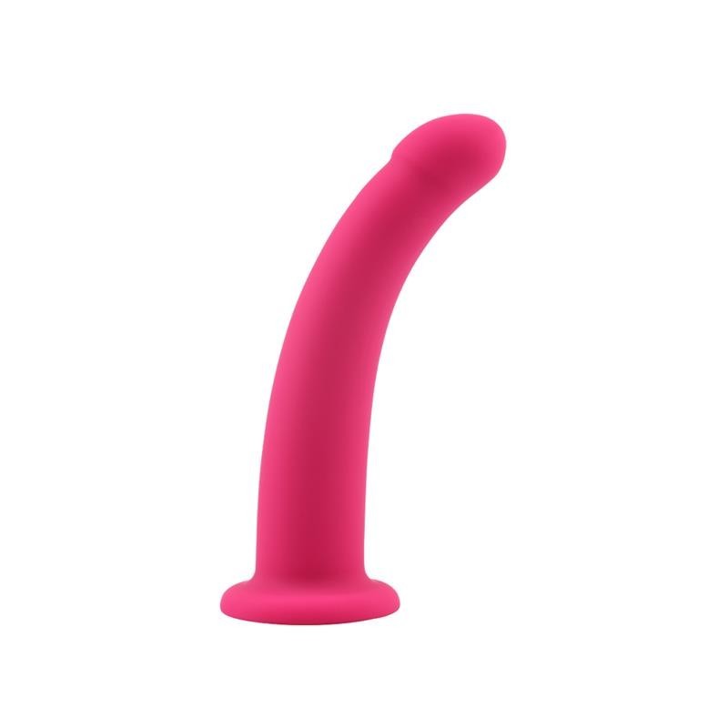 Dildo per Strapon 15 cm Silicone Fucsia