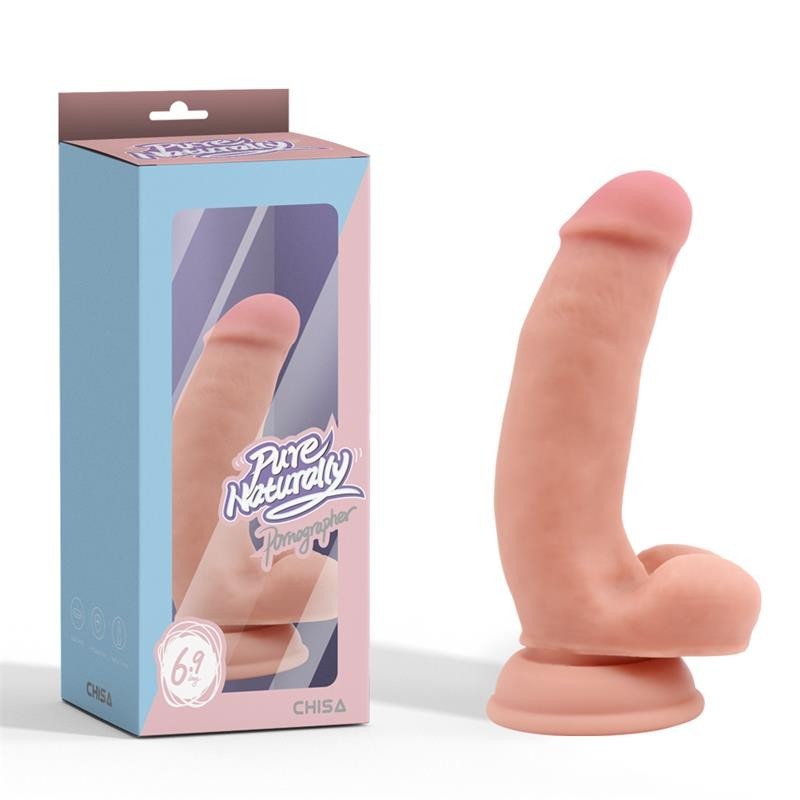 Dildo Silicone Liquido 17 cm Pornographer