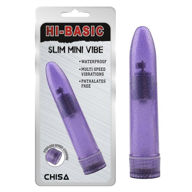 Mini Vibratore Slim Viola