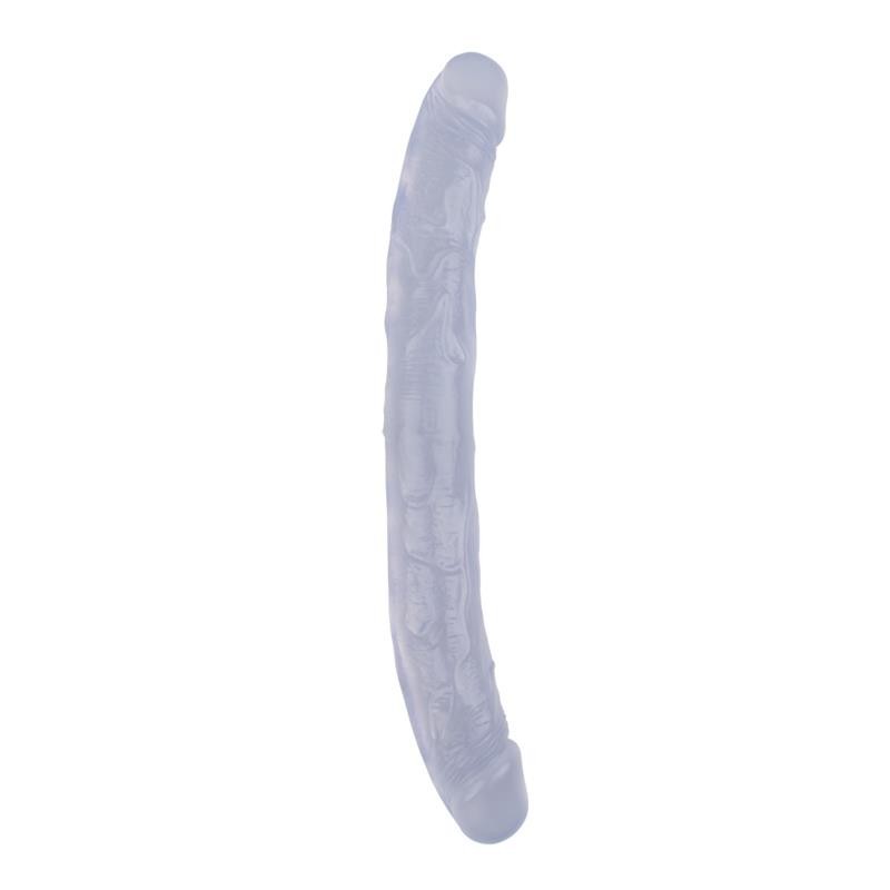Dildo Doppio Trasparente 32 cm