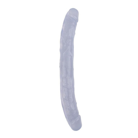 Dildo Doppio Trasparente 32 cm