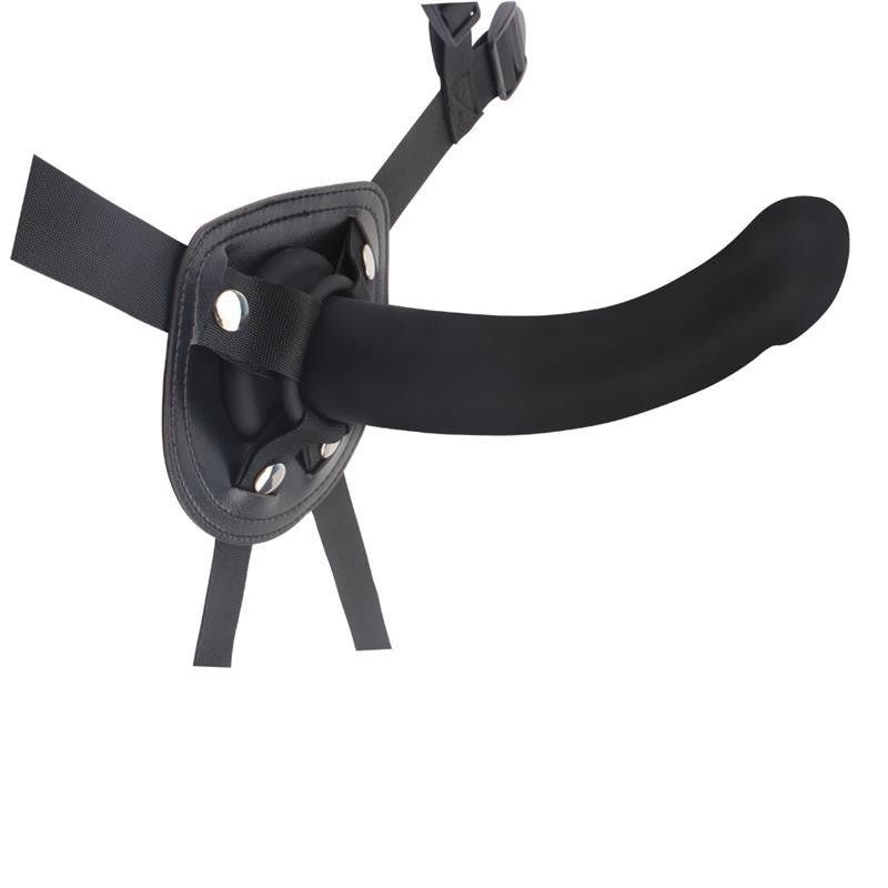 Harness Con Dildo Silicone 17 cm Intermedio