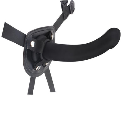 Harness Con Dildo Silicone 17 cm Intermedio
