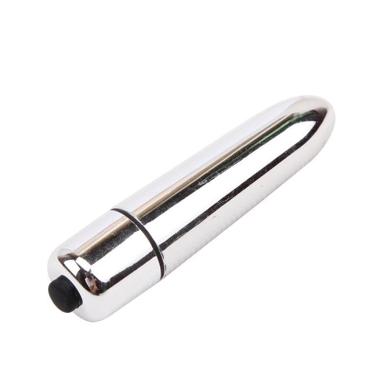 Mini Vibratore 5 cm Bullet Silver