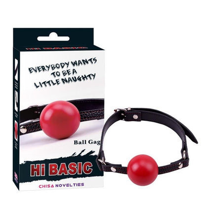Ball Gag Rossa Bondage