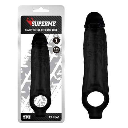 Guaina Per il Pene 22 cm nera