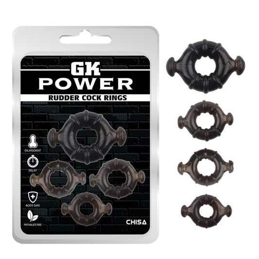 Kit 4 Anelli Fallici Elasticizzati