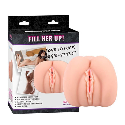 Vagina Finta Vibrante 17 cm Fill Her