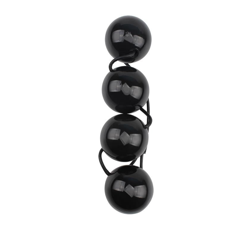 Palline Anali Maxi 6 cm Black
