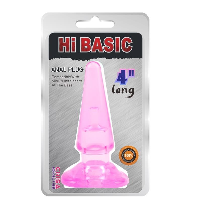 Plug Anale 10 cm Rosa
