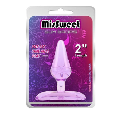 Mini Plug Anale 6 cm Viola