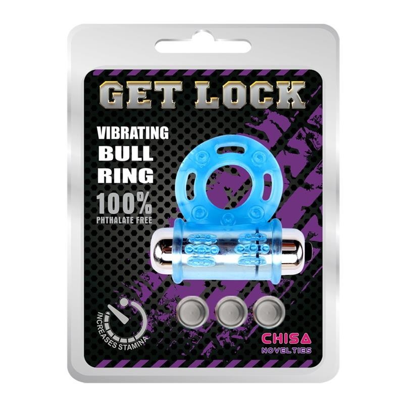 Anello Vibrante Bull Blu
