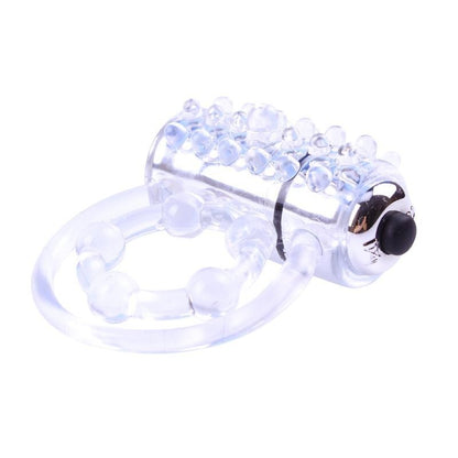 Anello Vibrante Doppio Ring Clear