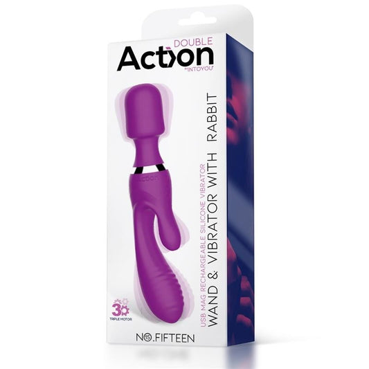Vibratore Wand e Rabbit 22 cm No. Fifteen