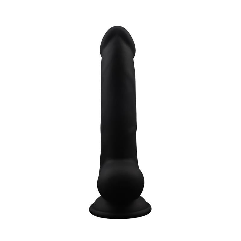 Dildo Nero 22 cm Silicone Liquido Trooper
