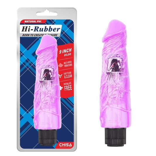 Vibratore Jelly 23 cm Rubber