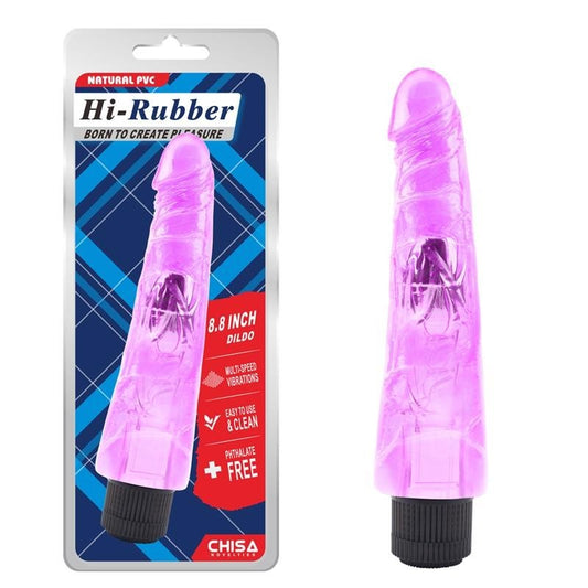 Vibratore in Jelly 23 cm Pink