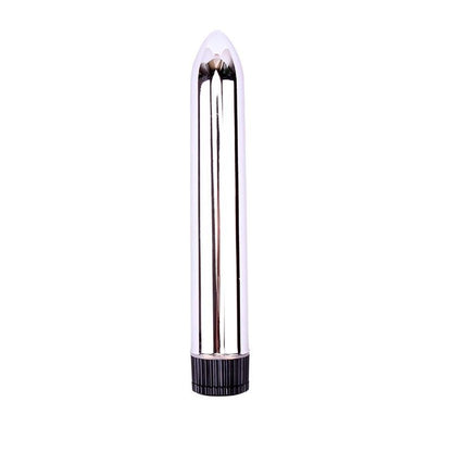 Vibratore Liscio 17 cm Argento