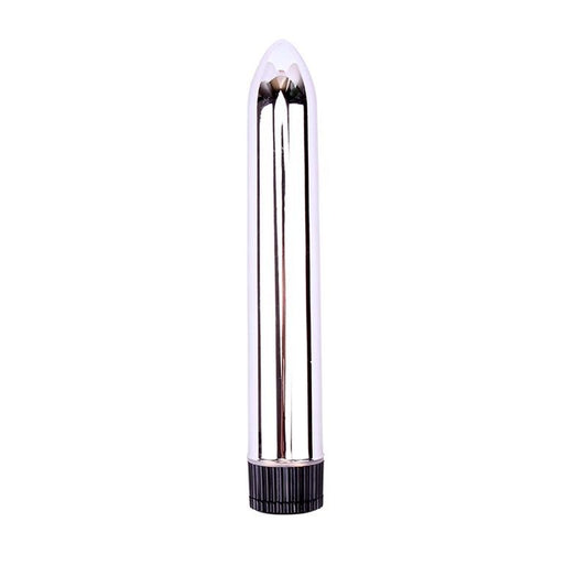 Vibratore Liscio 17 cm Argento