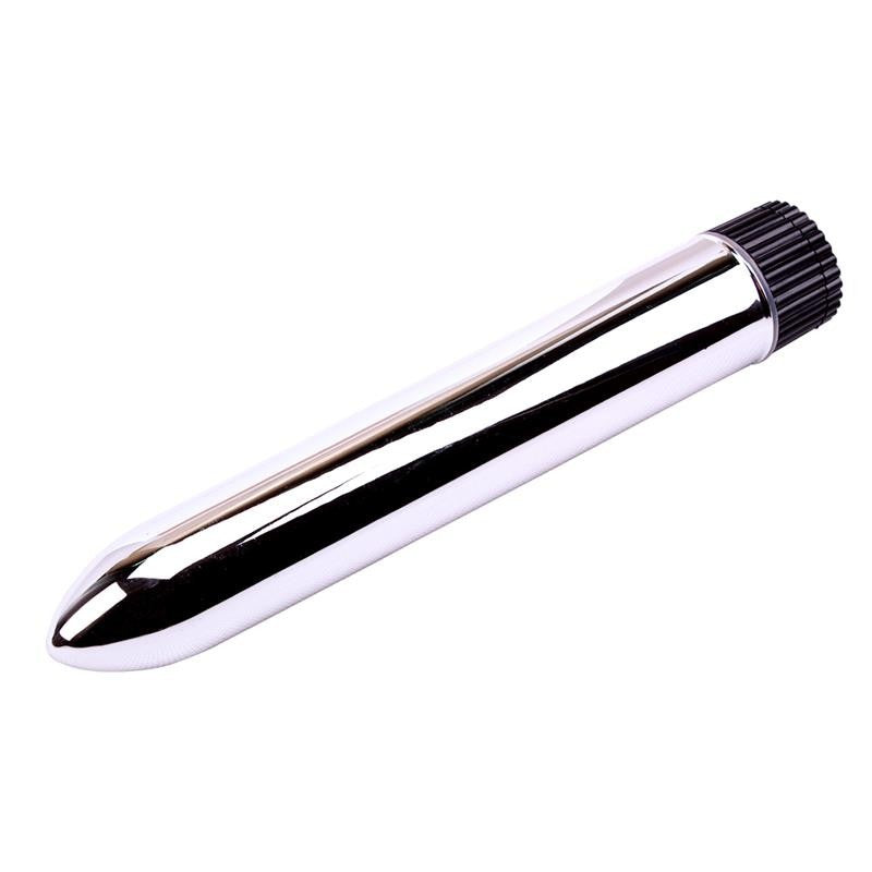 Vibratore Liscio 17 cm Argento