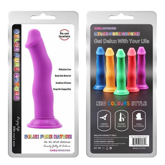 Dildo in Silicone Liquido 22 cm Jolly Viola