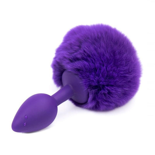 Coda Anale Coniglio Viola S 7 cm PomPon