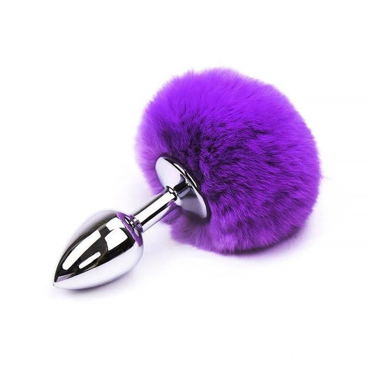 Coda Anale Coniglio Fucsia S 7 cm PomPon