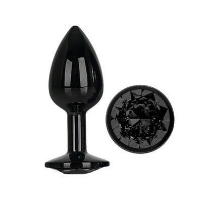 Gioiello Anale Nero S 7 cm Acciaio