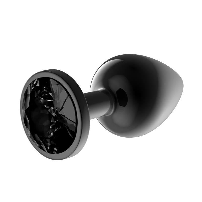 Gioiello Anale Nero S 7 cm Acciaio