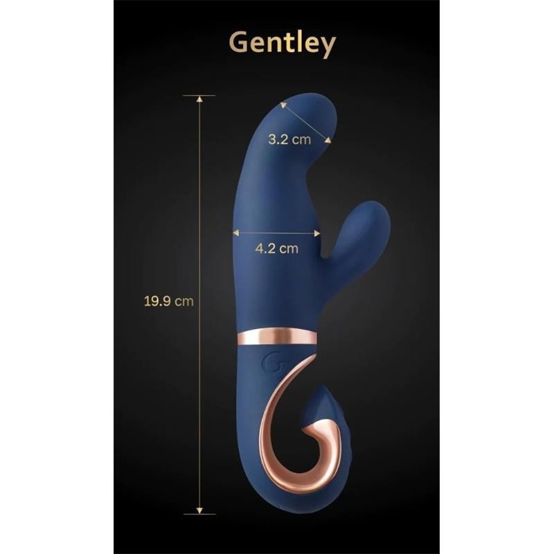 Vibratore Rabbit Gentley Blue