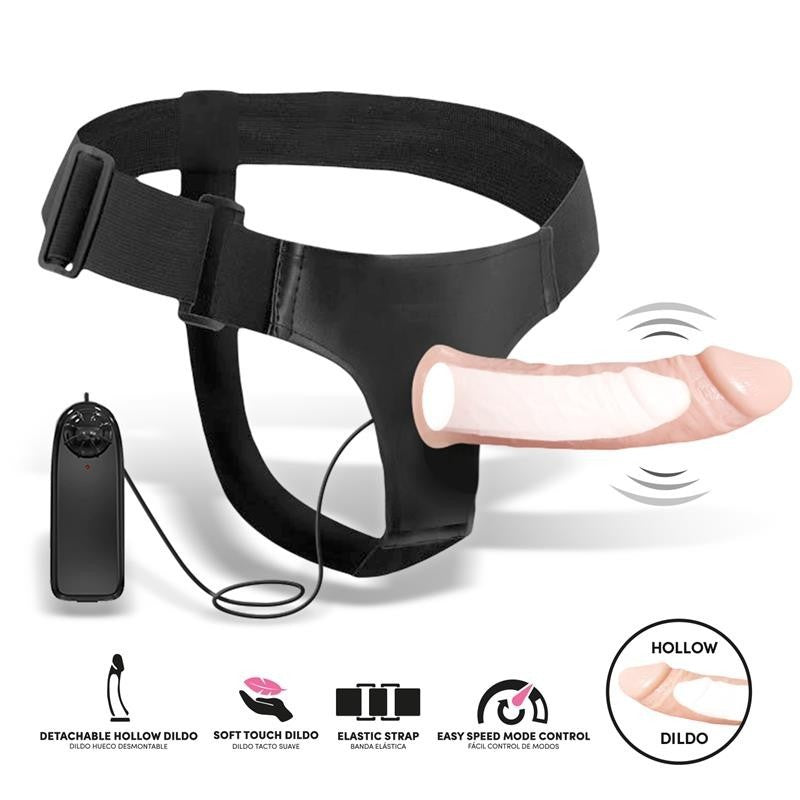 Strap On per Uomo Vibrante 15 cm Bemax