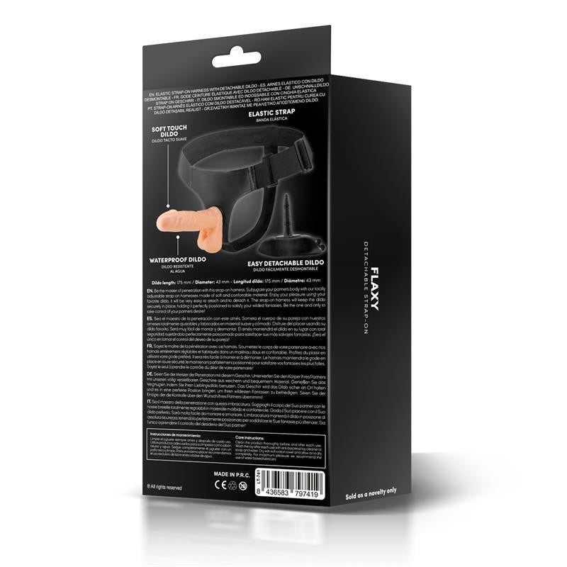 Strapon Con Dildo 17 cm Flaxy