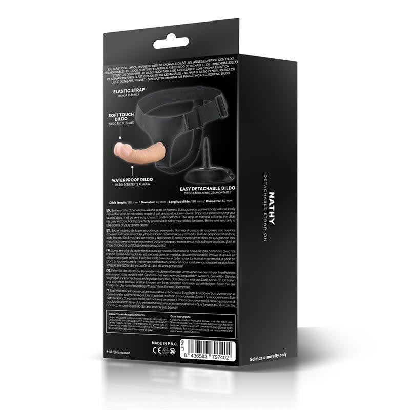 Strapon con Dildo Realistico 19 cm Nathy