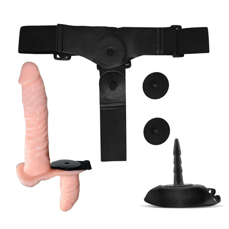 Strapon Doppio Vibrante 18 cm Batek