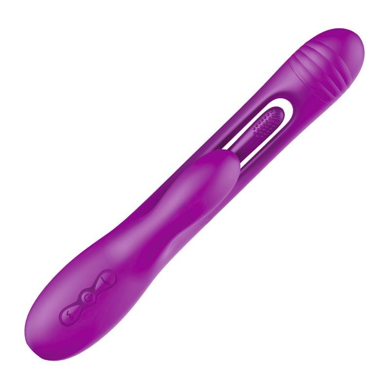 Vibratore con Lingua Flipping