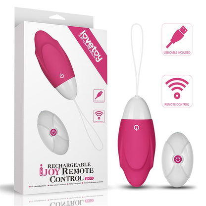 Ovetto Vibrante Wireless Usb I Joy Rosa