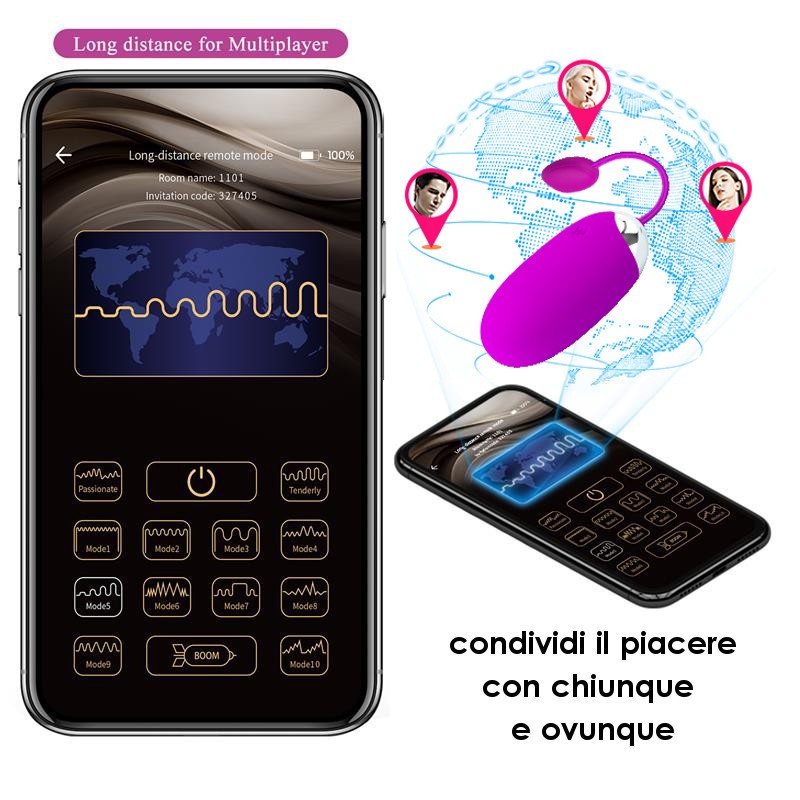 Ovetto Wireless con App Smartphone Abner 